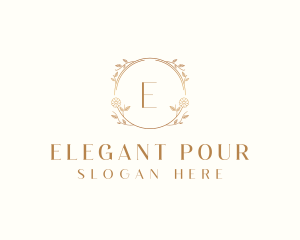 Luxury Floral Beauty logo design