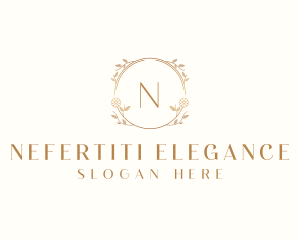 Luxury Floral Beauty logo design