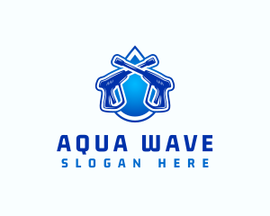 Water Pressure Wash logo design