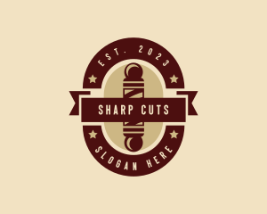 Barber - Barber Haircut Stylist logo design