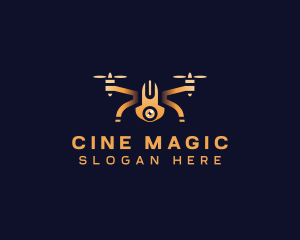 Film - Drone Film Videography logo design