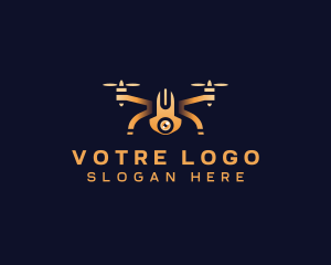 Logistics - Drone Film Videography logo design