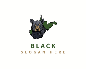 West Virginia Black Bear logo design