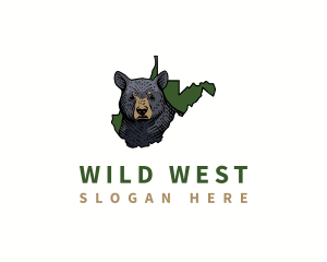 West Virginia Black Bear logo design