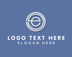 Online Shopping - Generic Business Letter E logo design