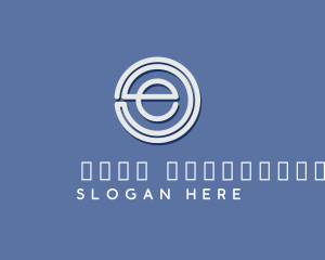 Online Shopping - Generic Business Letter E logo design