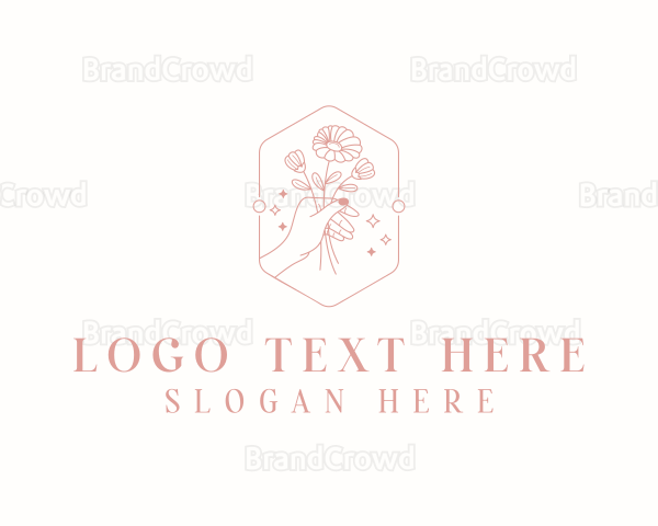 Holistic Flower Beauty Logo