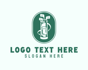 Golfing - Golf Caddie Tournament logo design