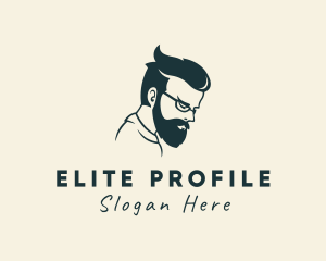 Profile - Men Hair Styling logo design