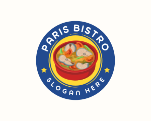 Asian Fish Soup logo design