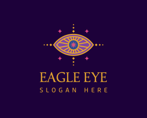 Mystical Tarot Eye logo design