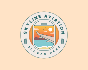 Flight - Airplane Flight Tour logo design