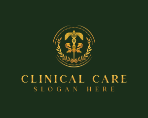 Caduceus Medical Physician logo design