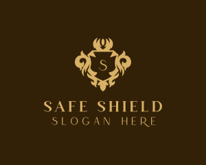 Royalty Shield Crown logo design