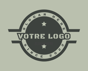 Veteran Army Emblem Logo