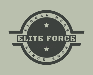 Green Veteran Army  logo design