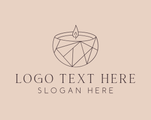 Decoration - Candle Home Decor logo design