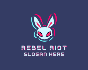 Punk - Punk Gaming Bunny logo design