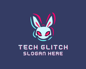 Punk Gaming Bunny logo design