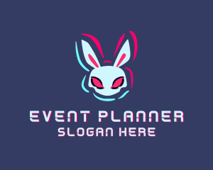 Streamer - Punk Gaming Bunny logo design