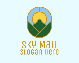 Mountain Valley Window logo design