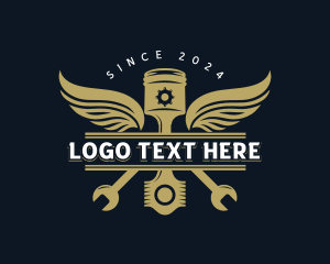 Industrial - Engine Auto Maintenance logo design