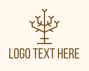 Simple Tree Branch Logo