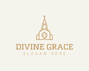 Holy Church Parish logo design