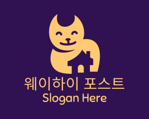 Happy Cat Shelter logo design