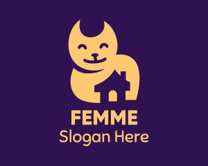 Happy Cat Shelter logo design