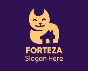 Happy Cat Shelter logo design