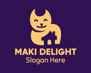 Happy Cat Shelter logo design