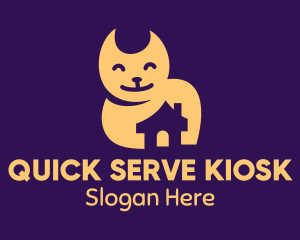 Happy Cat Shelter logo design