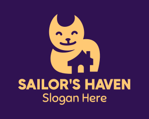 Happy Cat Shelter logo design