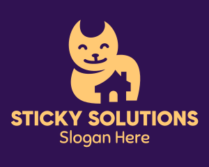 Happy Cat Shelter logo design