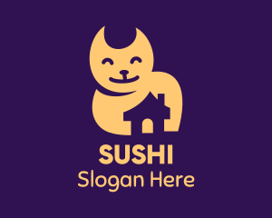 Happy Cat Shelter logo design