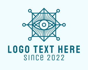 Technology - Digital Eye Cyberspace logo design