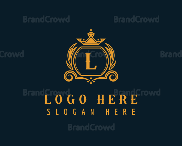 Premium Decorative Crown Logo