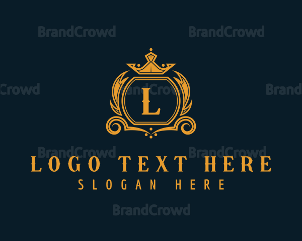 Premium Decorative Crown Logo