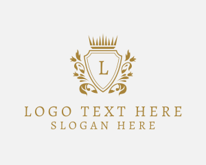 Royalty - Royal Luxury Shield logo design