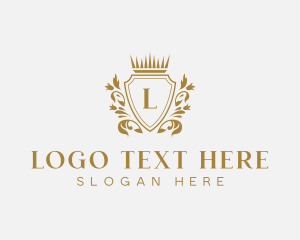 Badge - Royal Luxury Shield logo design