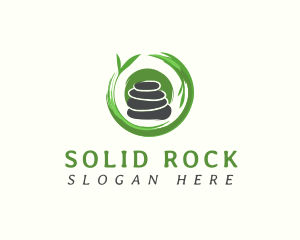 Stone - Garden Stone Spa logo design