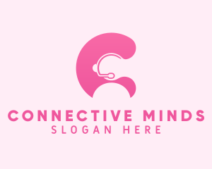 Meeting - Feminine Letter C Assistant logo design