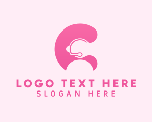 Meeting - Feminine Letter C Assistant logo design