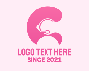 Meeting - Feminine Letter C Assistant logo design