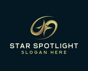 Luxury Cosmic Star logo design