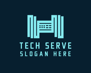 Server - Server Database Storage logo design