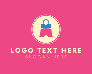 E Commerce - Shopping Bag Voucher logo design