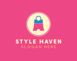 Retailer - Shopping Bag Voucher logo design