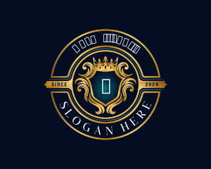 Royal - Crown Shield Royalty logo design